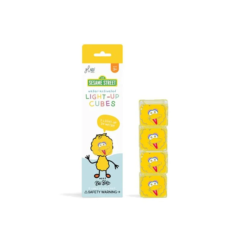 Φωτογραφία προϊόντος: Glo Pals 4 Pack Light Up Cubes – Big Bird