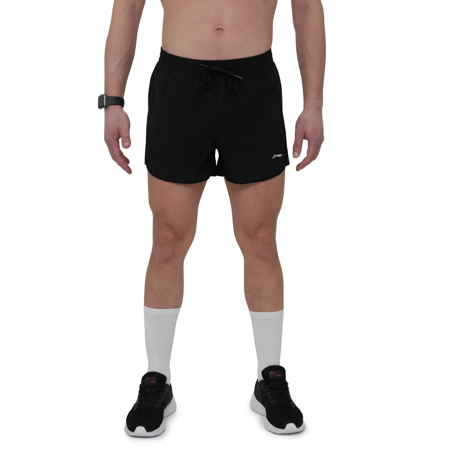 Φωτογραφία προϊόντος: Ανδρικό Σόρτς Li Ning HOBBY RUNNERS SHORTS - ΜΑΥΡΟ