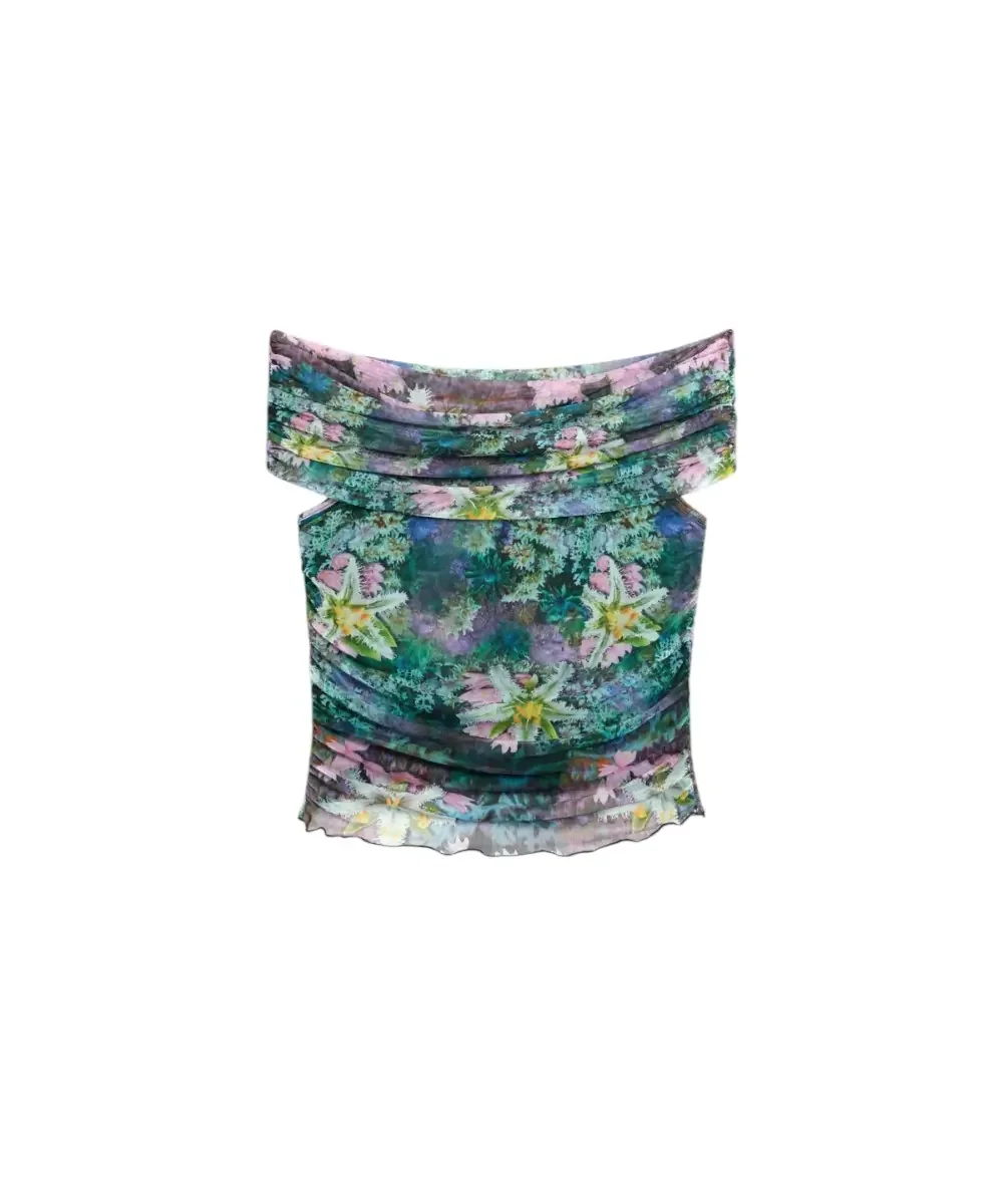Φωτογραφία προϊόντος: Desigual - Γυναικείο T-shirt Munich 26SWTK22-4031 Πράσινο