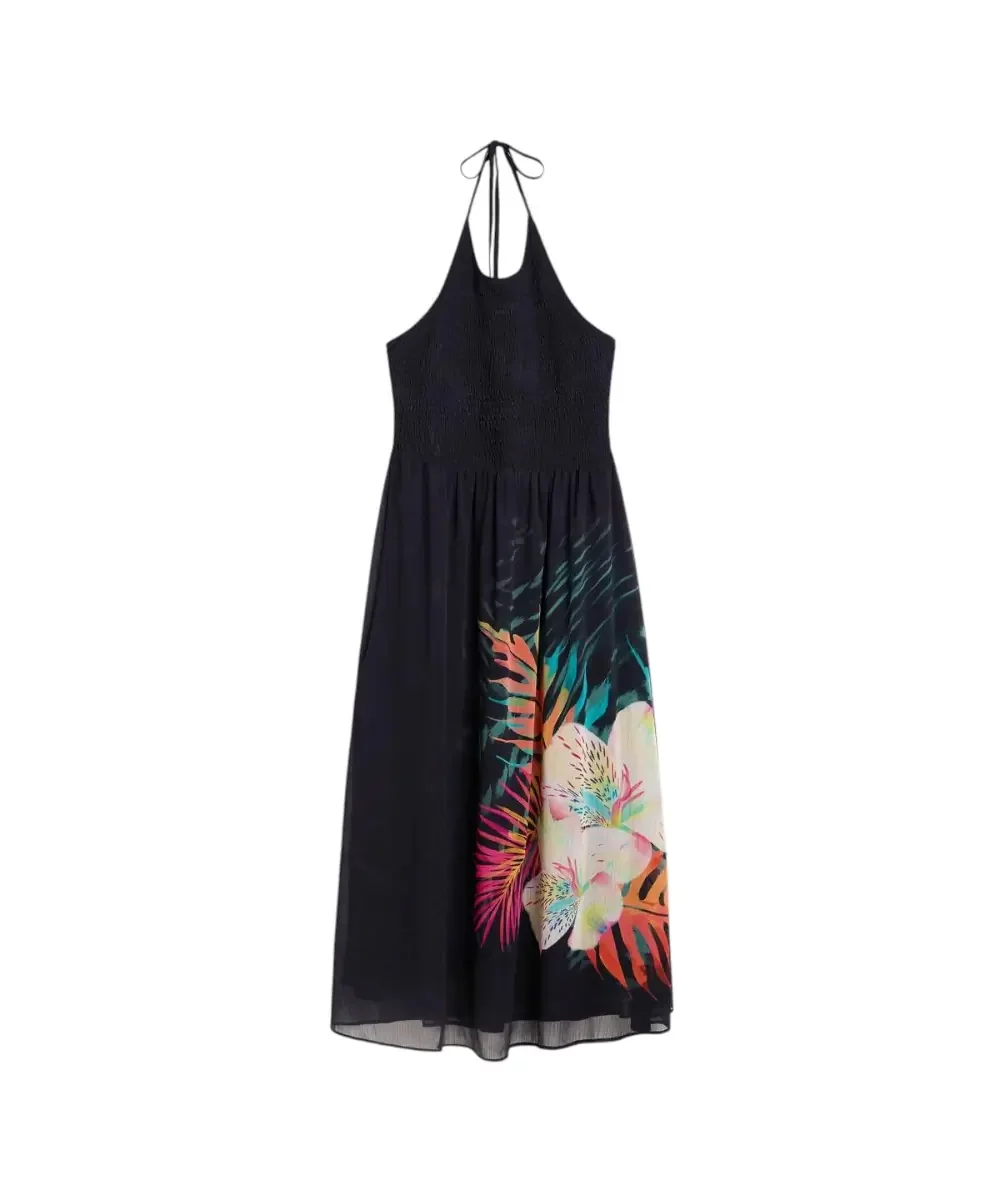Φωτογραφία προϊόντος: Desigual - Γυναικείο Φόρεμα Swim Daikiri Halter 26SWVW66-2000 Μαύρο