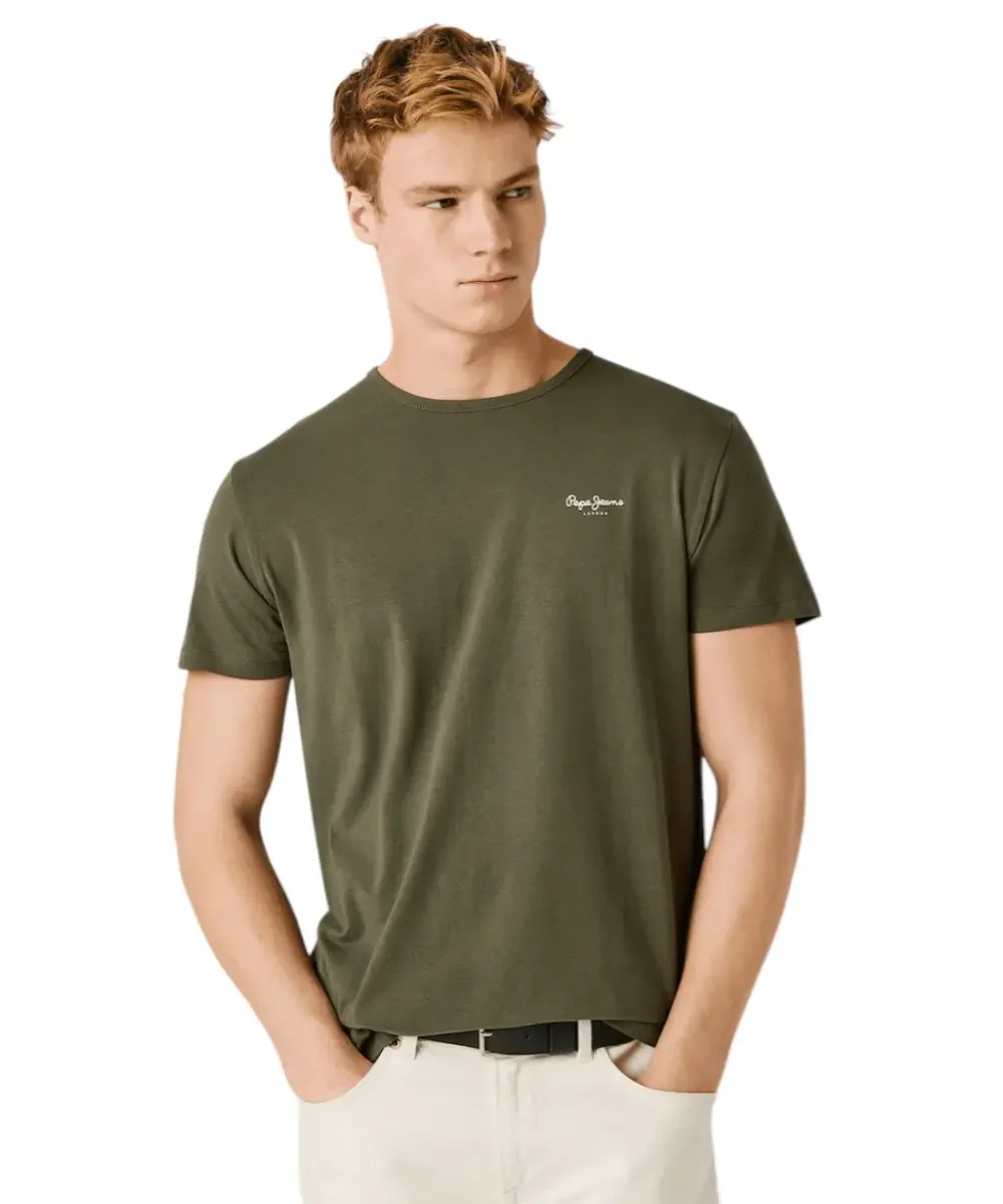 Φωτογραφία προϊόντος: Pepe Jeans - Ανδρικό T-shirt Original Basic PM5010180-728 Χακί