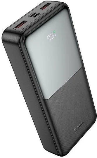 Φωτογραφία προϊόντος: Hoco Power Bank 20000mAh με Θύρες USB-Α, USB-C Power Delivery Μαύρο J136A