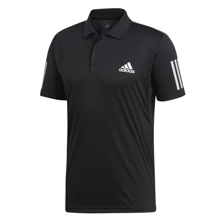 Φωτογραφία προϊόντος: Adidas 3-Stripes Club Polo Shirt DU0848 Μαύρο