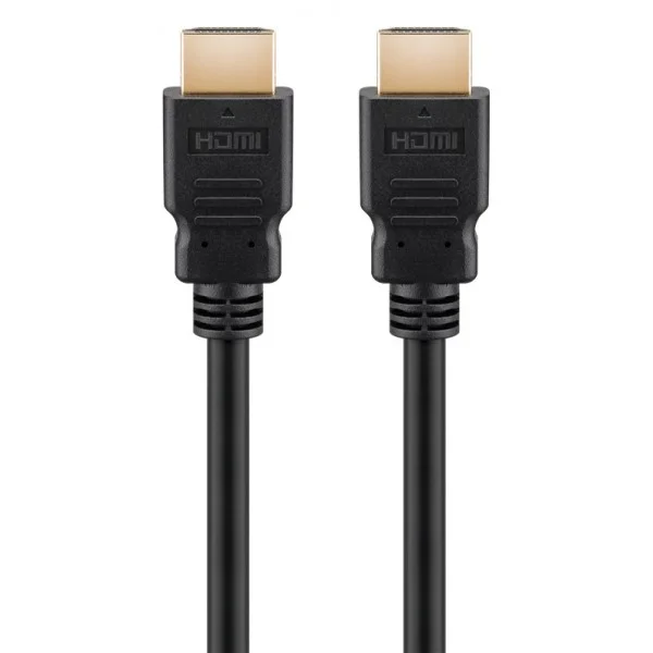 Φωτογραφία προϊόντος: GOOBAY καλώδιο HDMI 2.1 58263, certified, ARC, 8K/60Hz 48Gbps, 1m, μαύρο