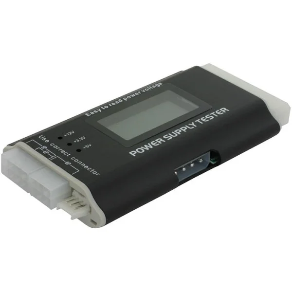 Φωτογραφία προϊόντος: DELOCK tester τροφοδοτικού PC 18159, 3.3V/5V/12V, ATX/BTX/ITX