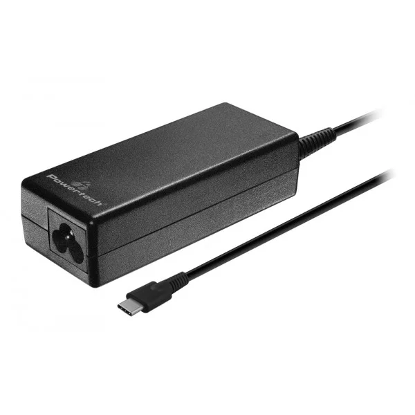 Φωτογραφία προϊόντος: POWERTECH φορτιστής laptop PT-1319, USB-C PD 3.0, universal, 65W, μαύρος
