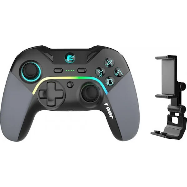 Φωτογραφία προϊόντος: ROAR ασύρματο gamepad RR-0022, Switch/PC/iOS/Android, Bluetooth, μαύρο