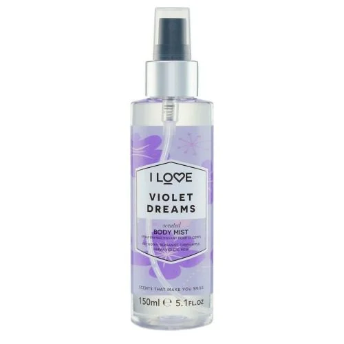 Φωτογραφία προϊόντος: I Love violet dreams body mist-Aρωματικό σπρέι σώματος-150ml