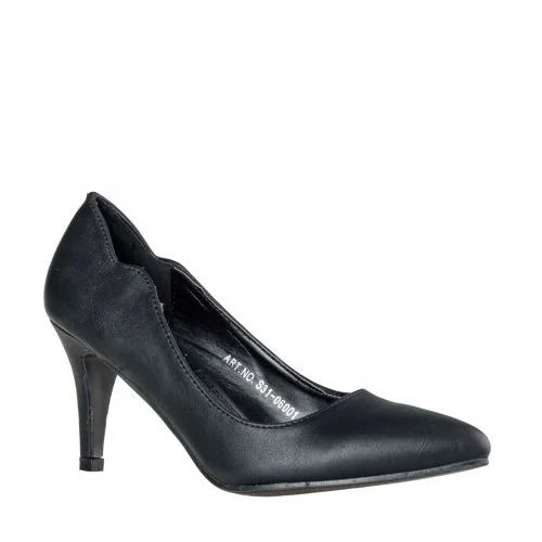 Φωτογραφία προϊόντος: Smart Shoes Μυτερές Κλασσικές Γόβες Envie Shoes Κωδ. S31-06001-34 Χρώμα Μαύρο