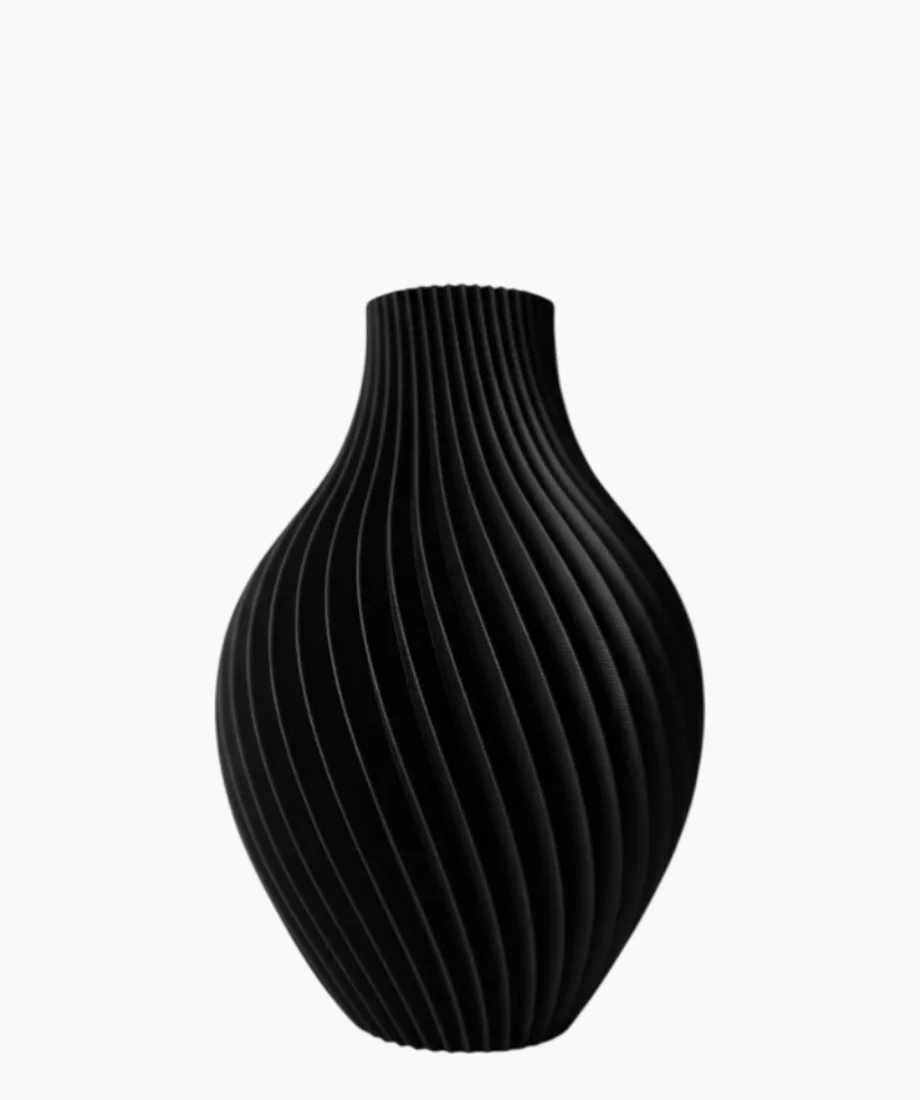 Φωτογραφία προϊόντος: Minimal 3D Βάζο Felicia Μαύρο