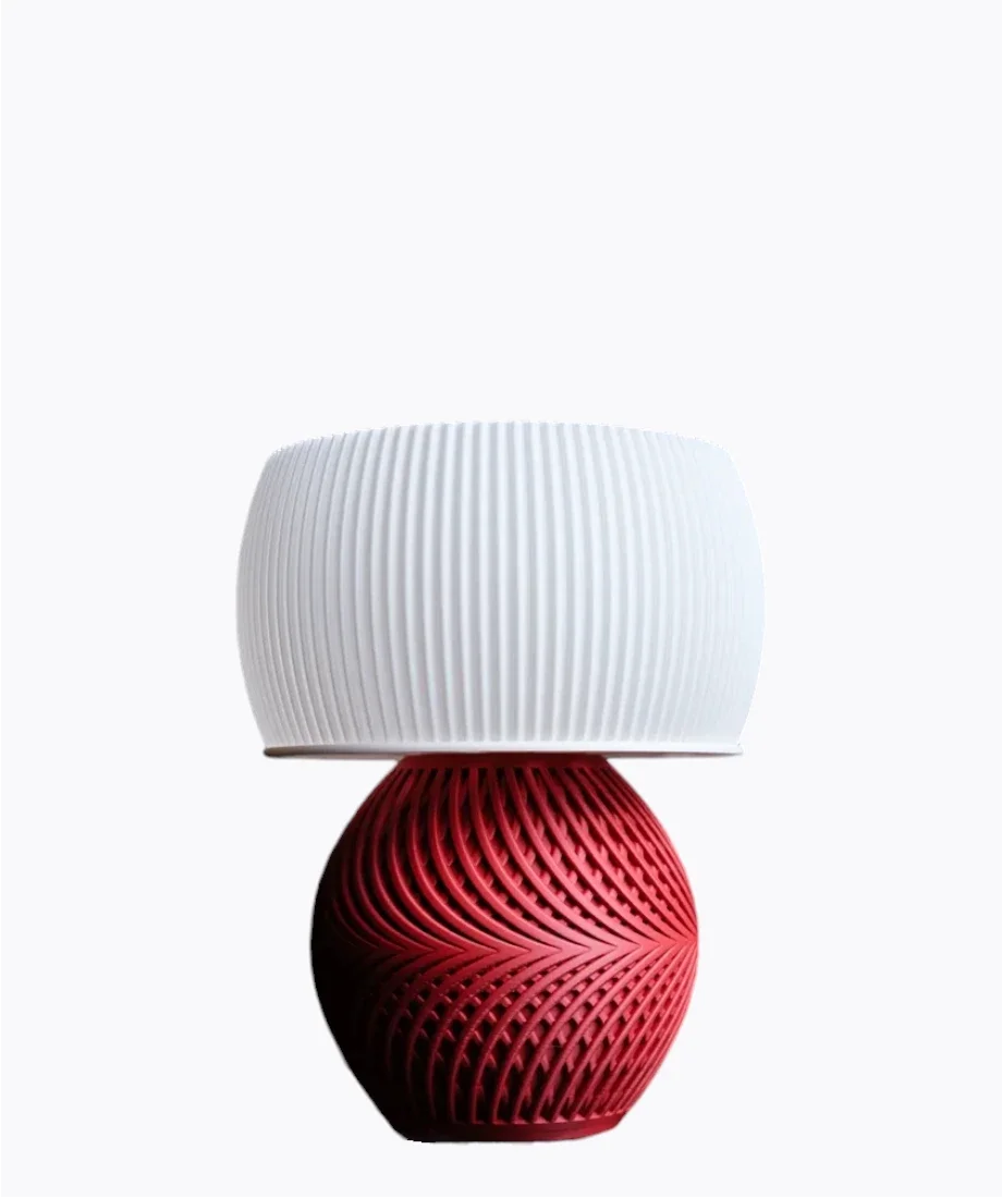 Φωτογραφία προϊόντος: Minimal Design Φωτιστικό Σαλονιού Matte Κόκκινο