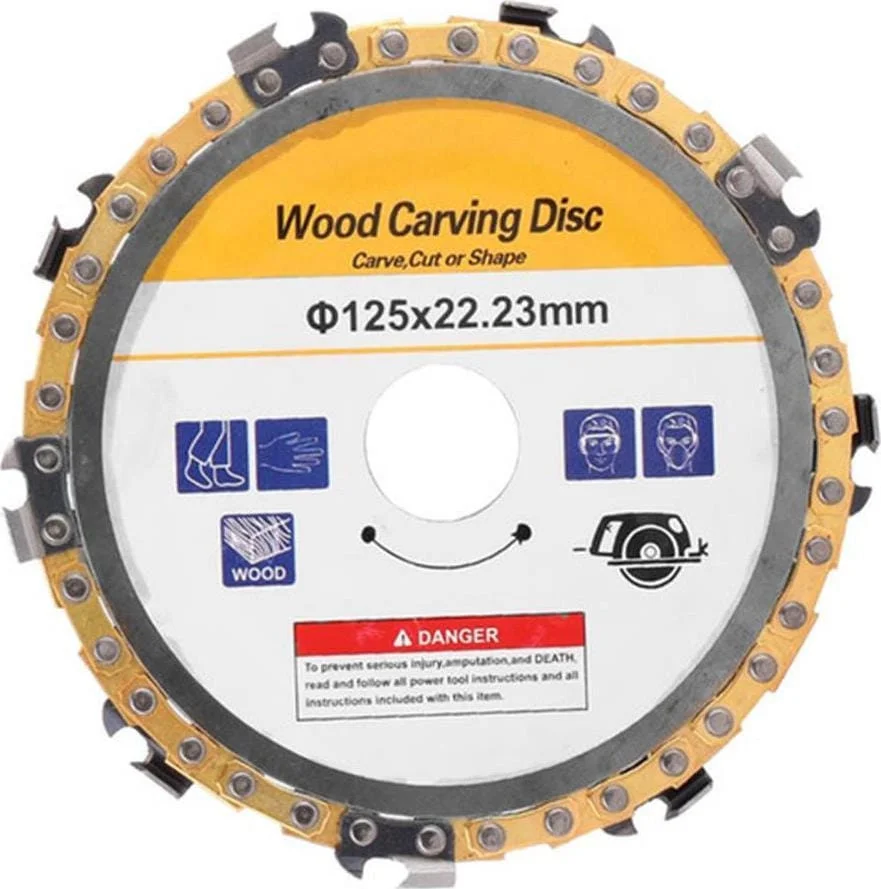 Φωτογραφία προϊόντος: WOOD CARVING DISC Δίσκος Κοπής Ξύλου 125mm με 9 Δόντια
