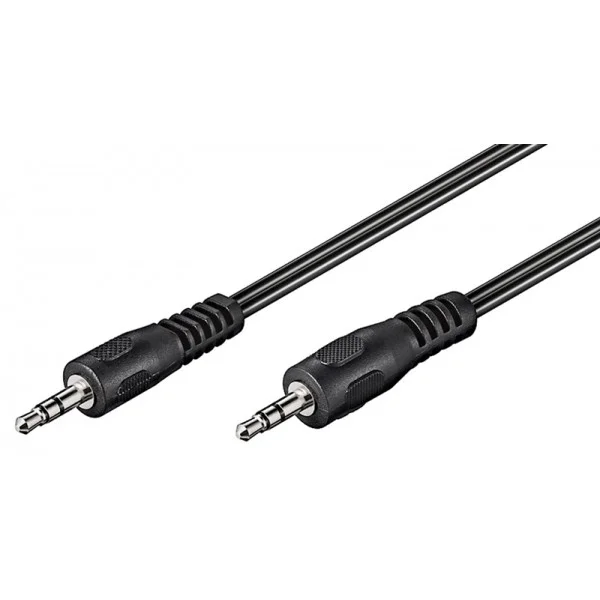 Φωτογραφία προϊόντος: GOOBAY καλώδιο ήχου 3.5mm 50931, 3 pin stereo, 10m, μαύρο