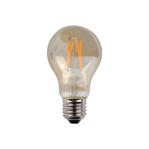 Φωτογραφία προϊόντος: Eurolamp 5 Τεμάχια ΛΑΜΠΕΣ LED FILAMENT 7W E27 2400K GOLD DIMMABLE