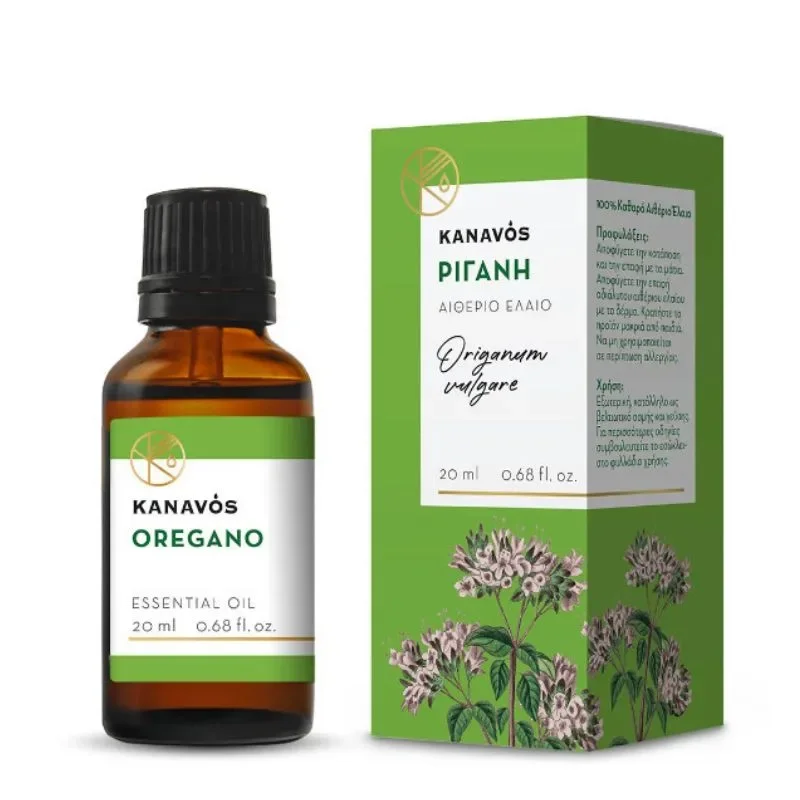 Φωτογραφία προϊόντος: Kanavos Oregano Essential Oil Αιθέριο Έλαιο Ρίγανη 20ml