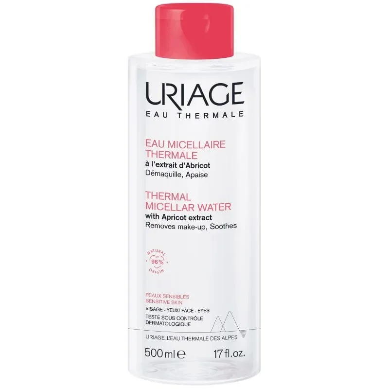 Φωτογραφία προϊόντος: Uriage Thermal Micellar Water Ιαματικό Νερό Καθαρισμού Για Ευαίσθητες Επιδερμίδες 500ml