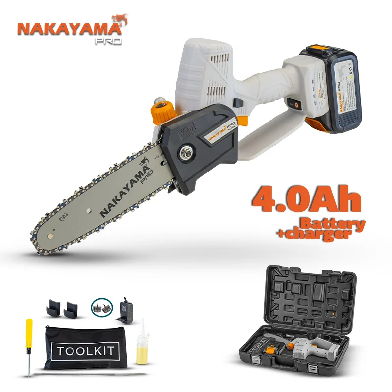 Φωτογραφία προϊόντος: NAKAYAMA Pro EC1550 Κλαδευτικό Αλυσοπρίονο Μπαταρίας 21V Λάμα 20cm 055655