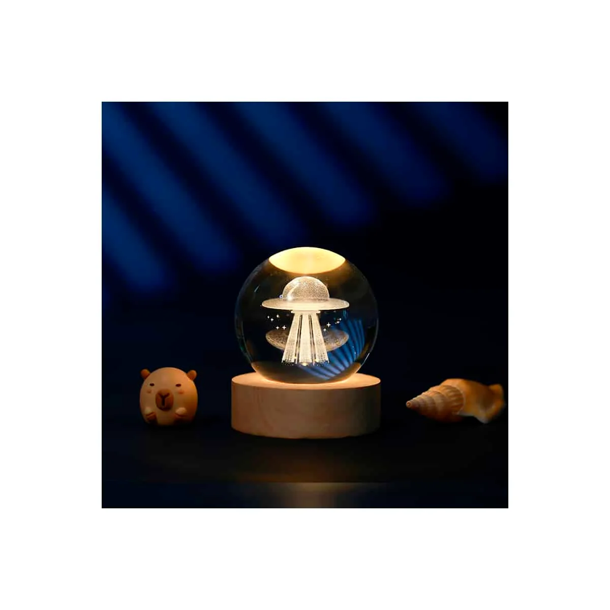 Φωτογραφία προϊόντος: i-TOTAL XL2718C ΛΑΜΠΑ CRYSTAL BALL UFO SMALL 6cm