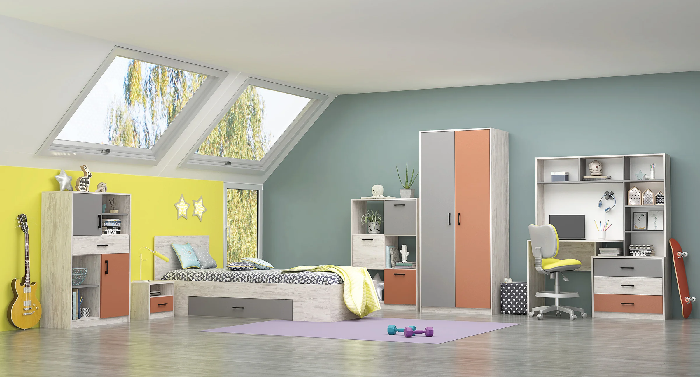 Φωτογραφία προϊόντος: Σετ παιδικού δωματίου SIDNEY DIOMMI 31-101