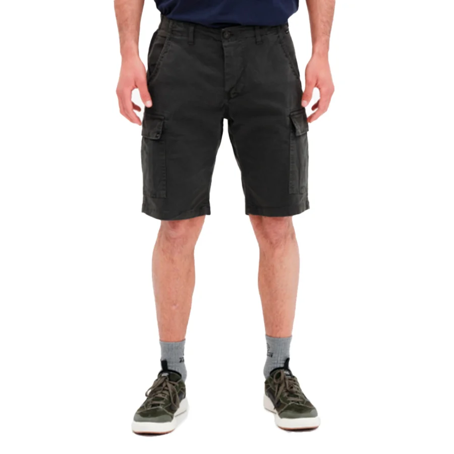 Φωτογραφία προϊόντος: Ανδρική Cargo Βερμούδα BASEHIT Men's Stretch Cargo Short Pants 221.BM47.97-D.FOREST