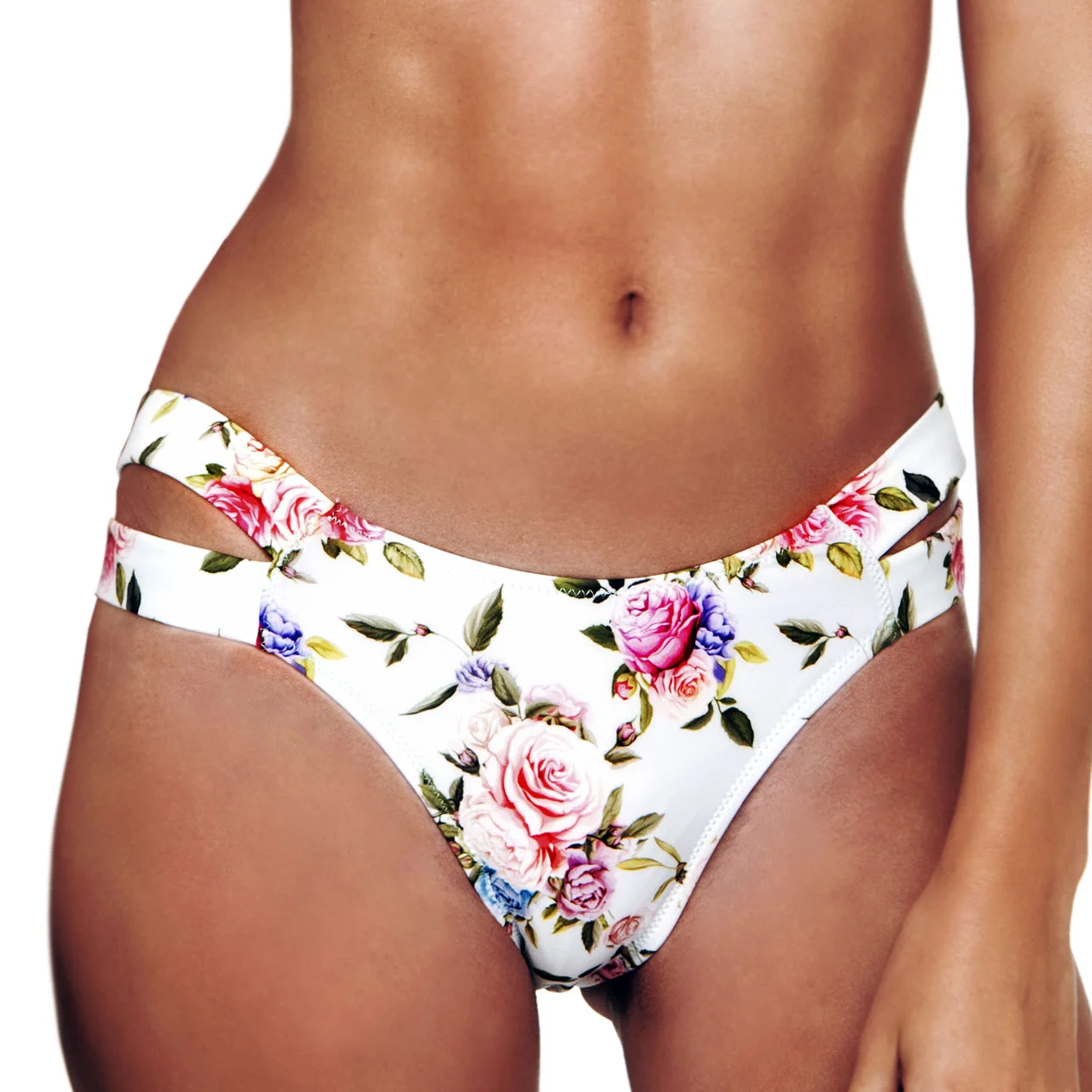 Φωτογραφία προϊόντος: Blu4u Μαγιώ Brazil Bikini Rose Buds σε Φλοραλ απόχρωση