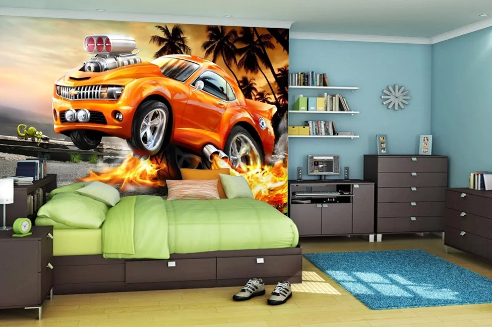 Φωτογραφία προϊόντος: Azur Φωτοταπετσαρία Hot Wheels 1 - Χαρτί Πλαστικοποιημένο