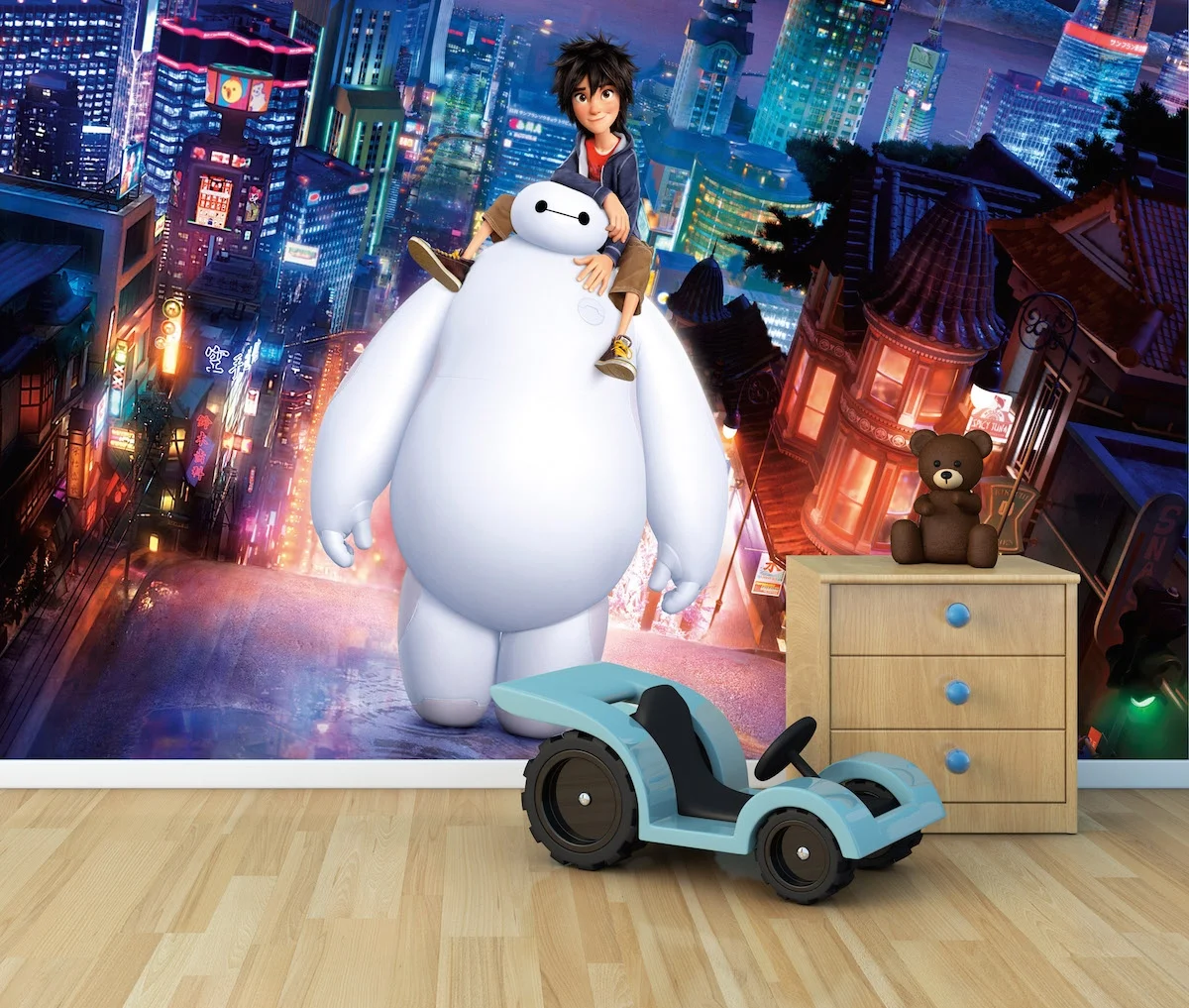 Φωτογραφία προϊόντος: Azur Φωτοταπετσαρία Big Hero 6 - Χαρτί Πλαστικοποιημένο - 1Μx1Υ