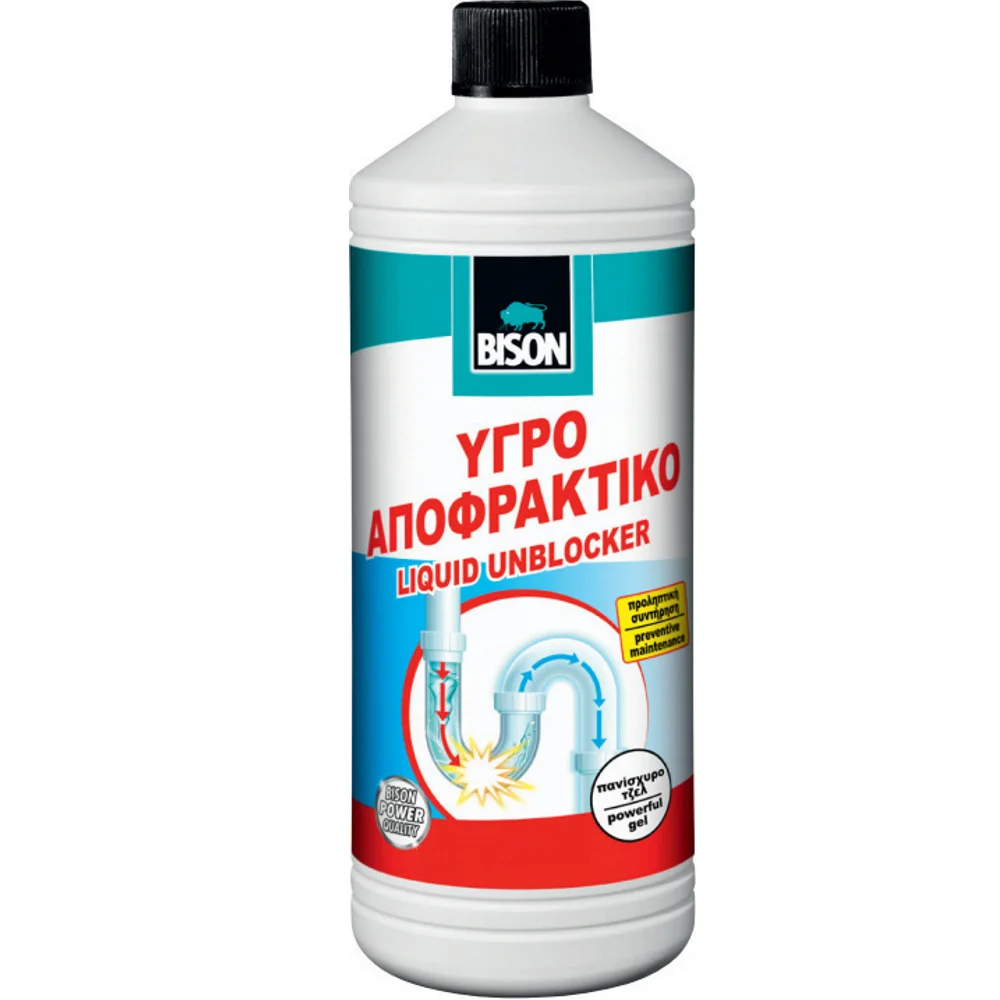 Φωτογραφία προϊόντος: Bison Liquid Unblocker Gel Απόφραξης 1lt