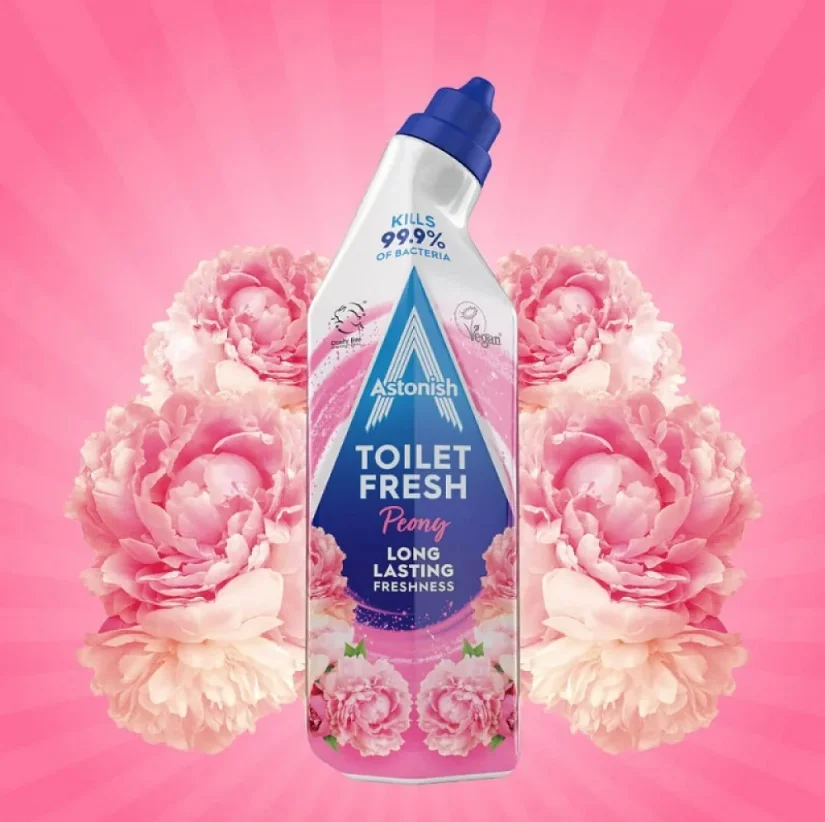 Φωτογραφία προϊόντος: Astonish WC Gel Λεκάνης - Άρωμα Λουλούδια 750ml