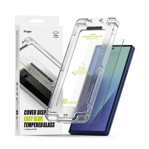Φωτογραφία προϊόντος: Ringke Galaxy Z Fold 7 Screen Protector Cover Display Premium Easy Slide Tempered Glass 9H (2pcs) Transparent