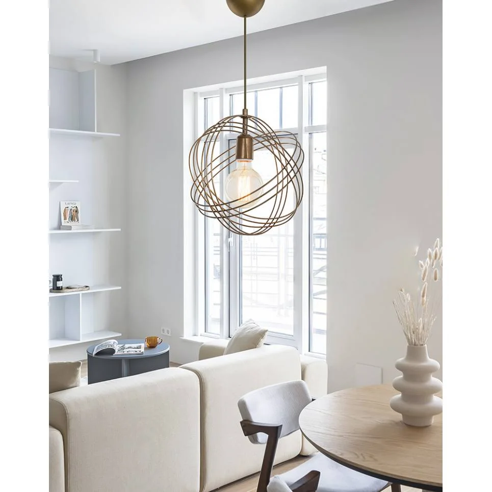 Φωτογραφία προϊόντος: Heronia SATURNO GOLD MAT 1/L Μοντέρνο φωτιστικό