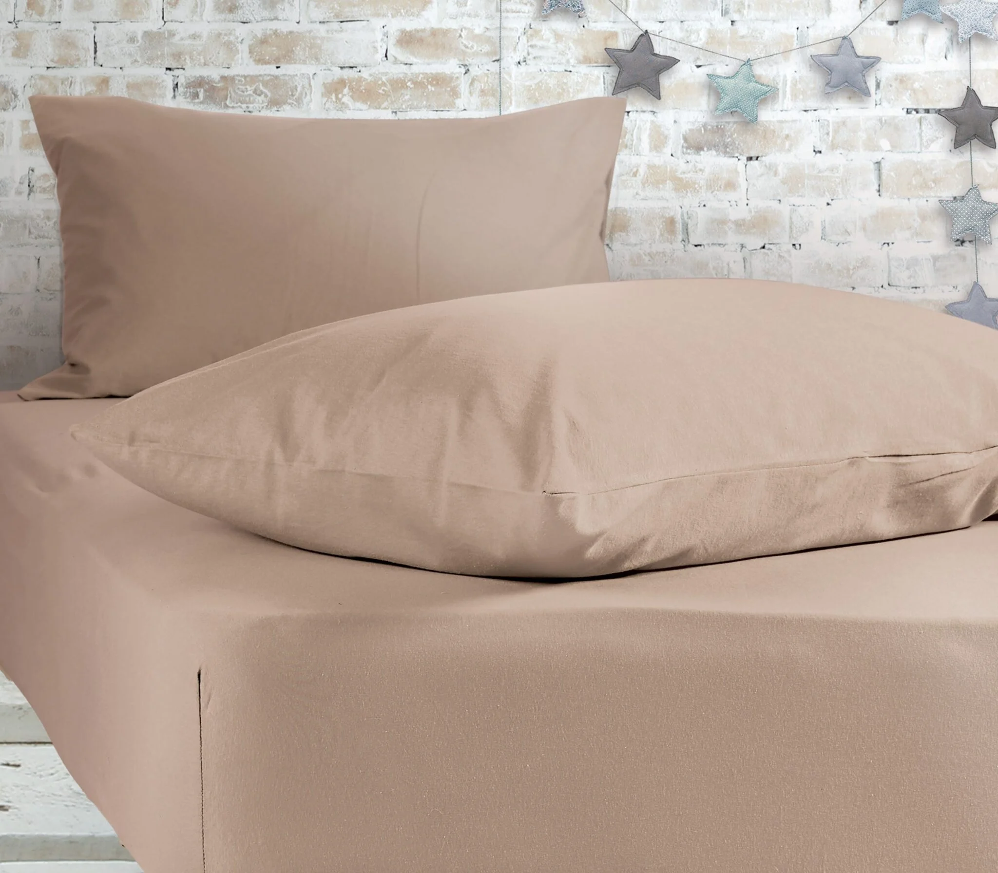 Φωτογραφία προϊόντος: nef-nef ΣΕΝΤΟΝΙ ΜΑΚΟ JERSEY KING SIZE ΜΕ ΛΑΣΤΙΧΟ (180x200+35) NEF NEF Linen