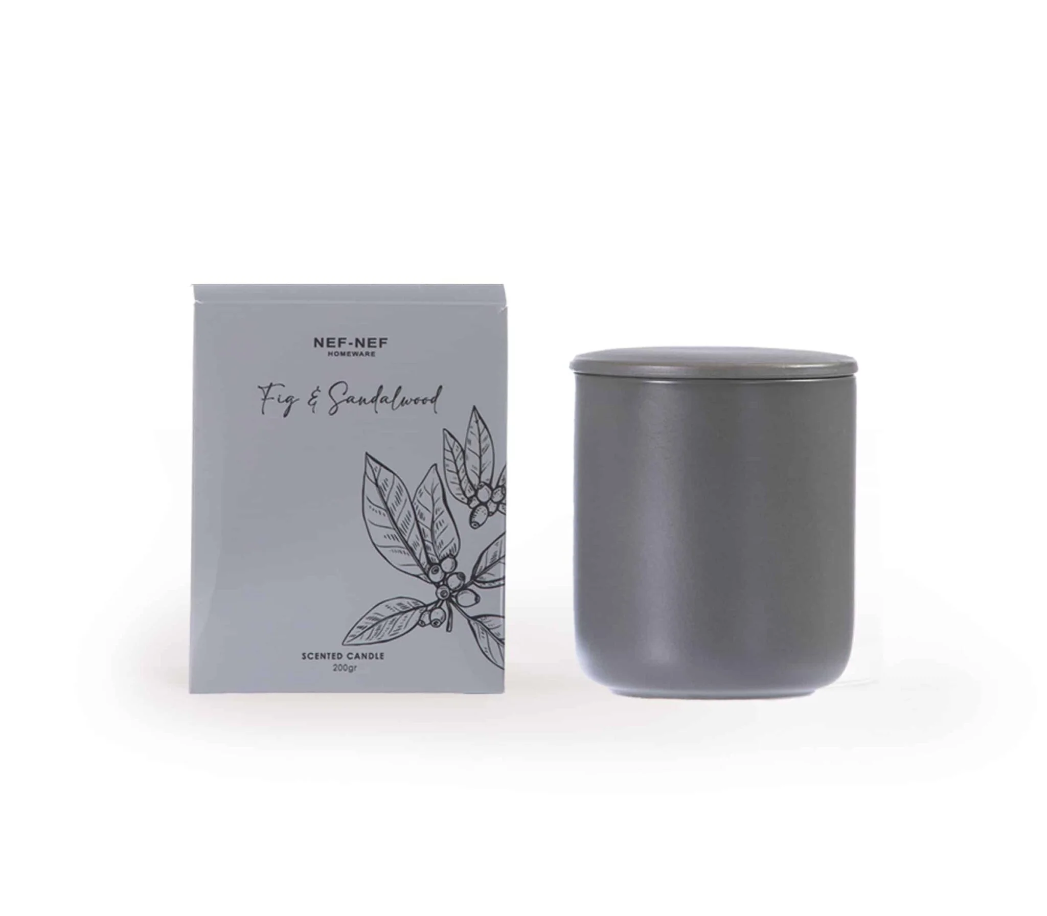 Φωτογραφία προϊόντος: ΑΡΩΜΑΤΙΚΟ ΚΕΡΙ FIG + SANDALWOOD 23 200gr NEF NEF