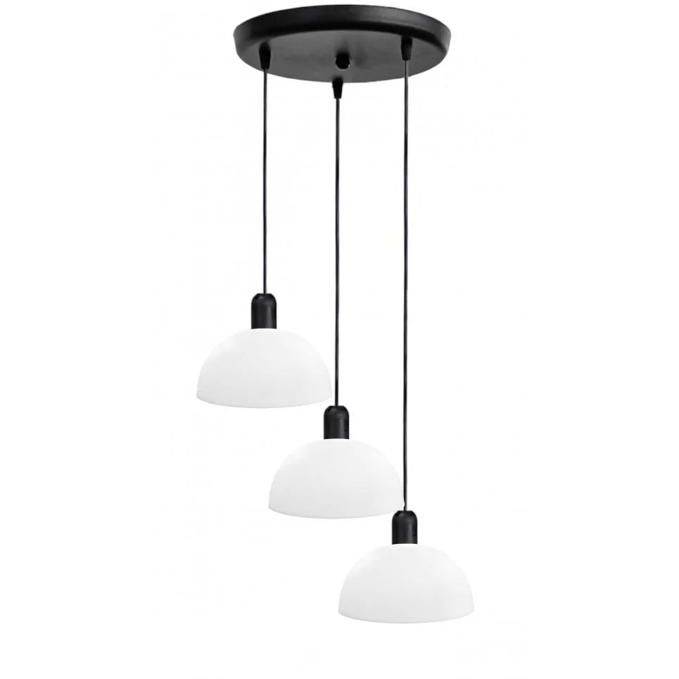 Φωτογραφία προϊόντος: Heronia SFERA/15 PENDEL 3/L BLACK-WHITE ΚΡΕΜΑΣΤΟ
