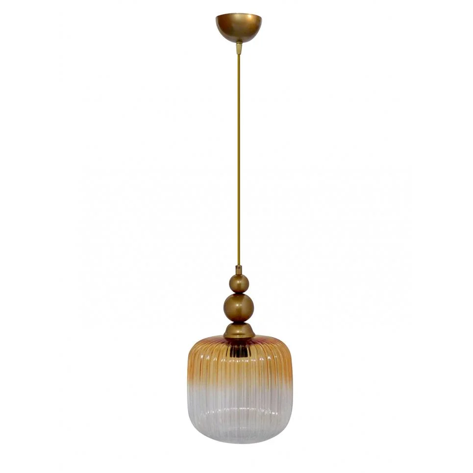 Φωτογραφία προϊόντος: Heronia GL-6010/20 1L -B- PENDEL MELI Φ20 ΓΥΑΛΙΝΟ ΚΡΕΜΑΣΤΟ