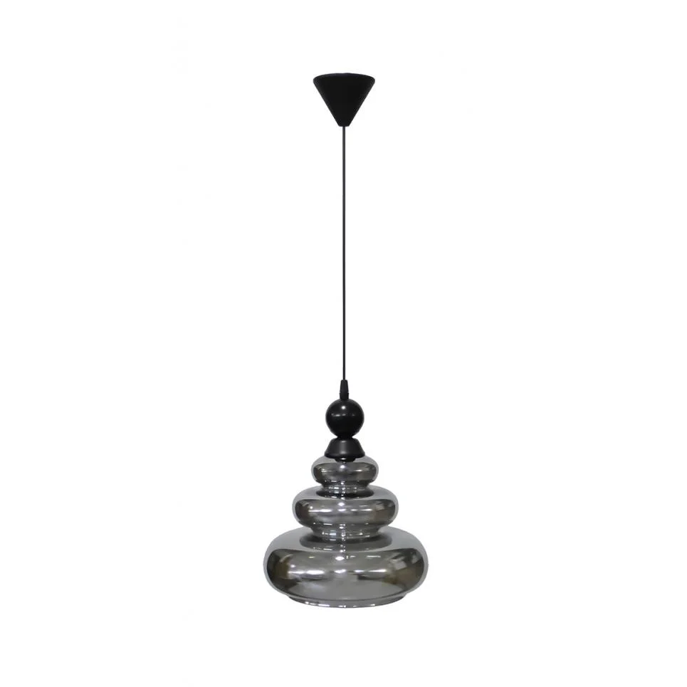 Φωτογραφία προϊόντος: Heronia GL-6030/25 1L -B- ΜΠΙΛΙΑ PENDEL FUME Φ25 ΓΥΑΛΙΝΟ ΚΡΕΜΑΣΤΟ