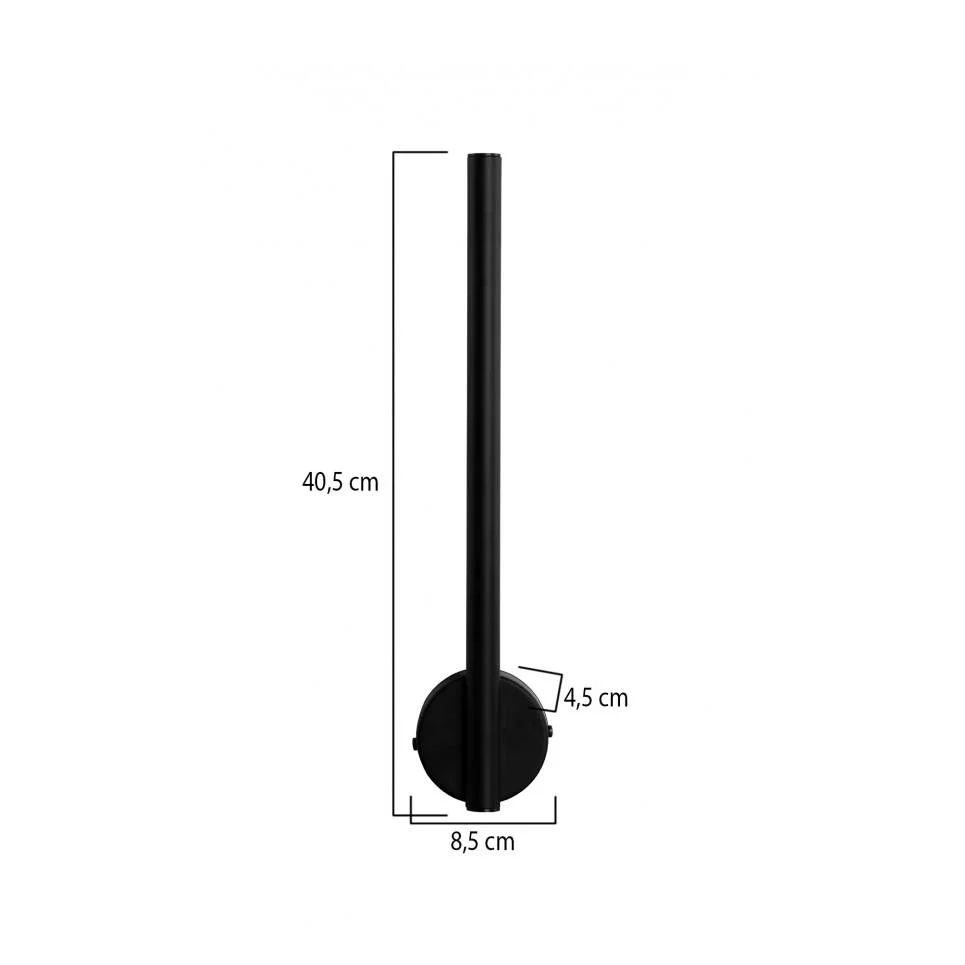 Φωτογραφία προϊόντος: Heronia LED LINE -B- AP 35cm BLACK ΑΠΛΙΚΑ ΙΣΙΑ ΟΡΘΙΑ