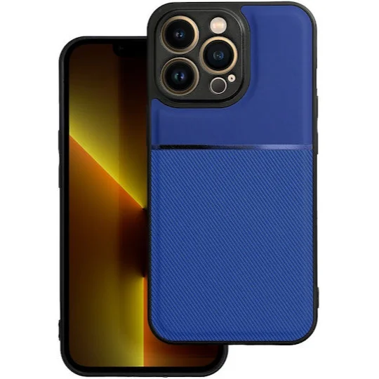 Φωτογραφία προϊόντος: Θήκη Forcell Noble Back Cover Σιλικόνης Μπλε (iPhone 13 Pro)