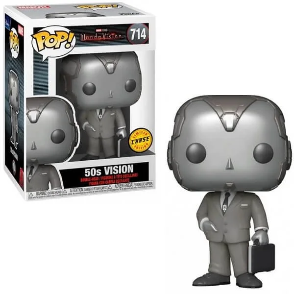 Φωτογραφία προϊόντος: Funko Pop! Marvel Studios: Wandavision - 50s Vision 714 Vinyl Figure 2137283 889698520430 Funko Pop Marvel Funko