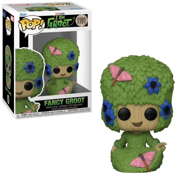 Φωτογραφία προϊόντος: Funko Pop! Marvel: I Am Groot - Fancy Groot 1191 Bobble-Head Vinyl Figure 2147102 889698706490 Funko Pop Marvel Funko
