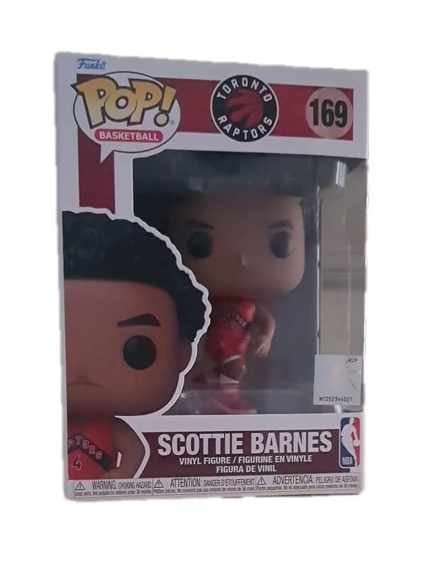 Φωτογραφία προϊόντος: Funko Pop! NBA Basketball: Toronto Raptors - Scottie Barnes 169 Vinyl Figure 2161881 889698722513 Funko Pop Sports Funko