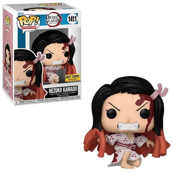Φωτογραφία προϊόντος: Funko Pop! Animation Demon Slayer: Kimetsu No Yaiba - Nezuko Kamado (Kneeling) (Special Edition) 1411 Vinyl Figure 2161628 889698738781 Funko Pop Animation Funko
