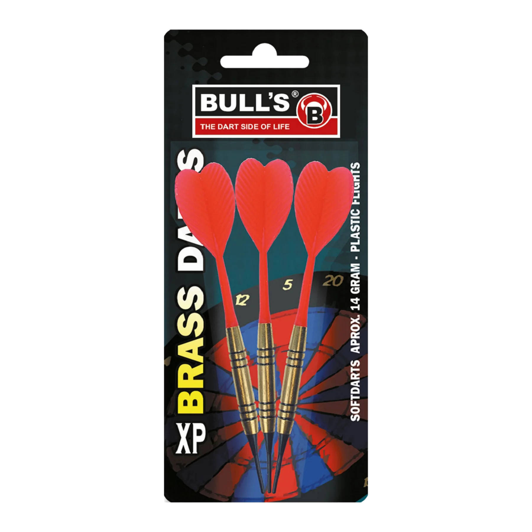 Φωτογραφία προϊόντος: ΒΕΛΑΚΙΑ DART BULL S, SOFT Darts, XP, 14g