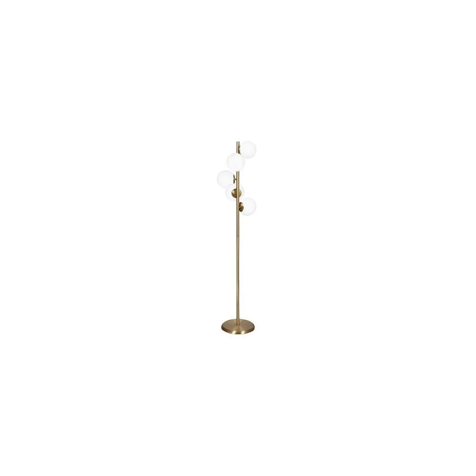 Φωτογραφία προϊόντος: Heronia LUNA FLOOR 5/L GOLD MAT-WHITE ΟΡΘΟΣΤΑΤΗΣ