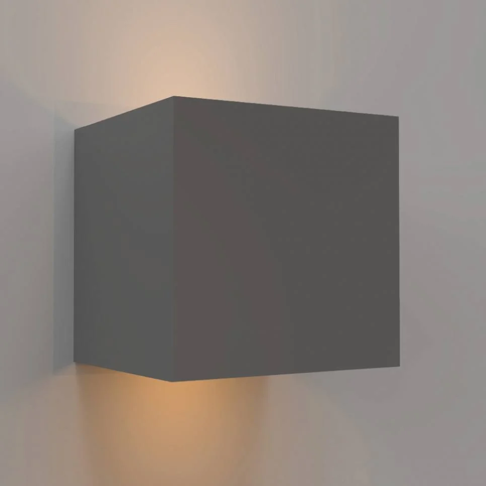 Φωτογραφία προϊόντος: InLight it-Lighting Emerald LED 10W 3000K Outdoor Wall Lamp Grey D:9,9cmx9,9cm (80203131)