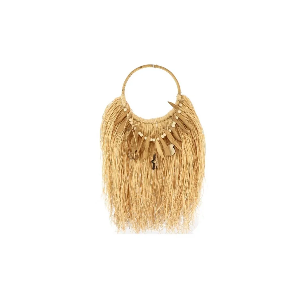 Φωτογραφία προϊόντος: Plastona Διακοσμ.τοίχου Raffia με κρίκο 30Χ30