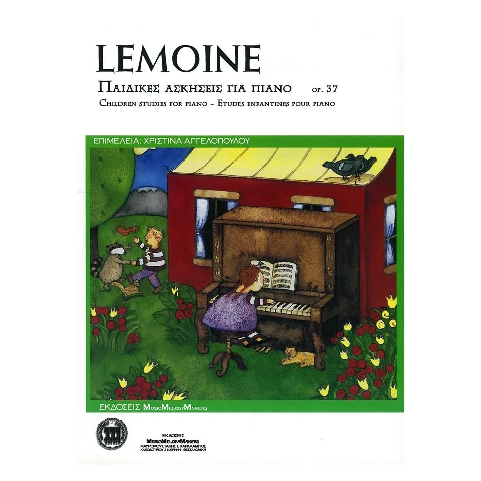 Φωτογραφία προϊόντος: Lemoine Παιδικές Ασκήσεις για Πιάνο Op.37 Βιβλίο για πιάνο