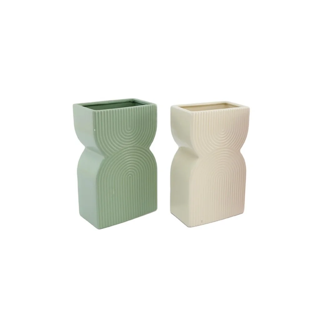 Φωτογραφία προϊόντος: Plastona Βάζο κεραμ 2χρ. 12X7X20