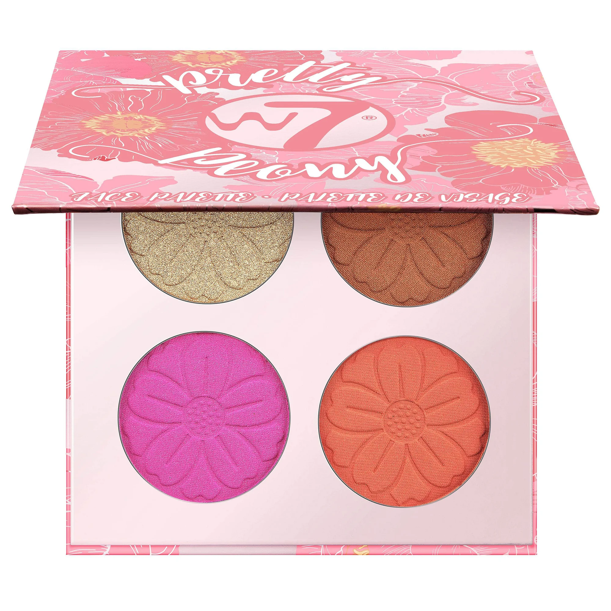Φωτογραφία προϊόντος: W7 Pretty Peony Face Palette (8,8gr)