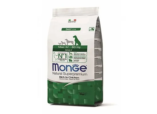 Φωτογραφία προϊόντος: Monge Daily Line Adult Maxi Chicken 12kg Μεγάλο 12kgr
